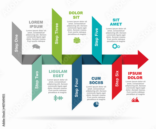 Infographic design template with place for your data. Vector illustration.