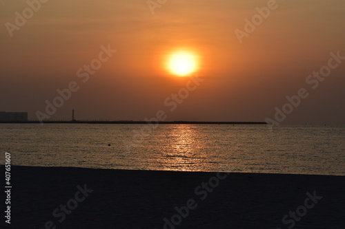 Sonnenuntergang am Meer