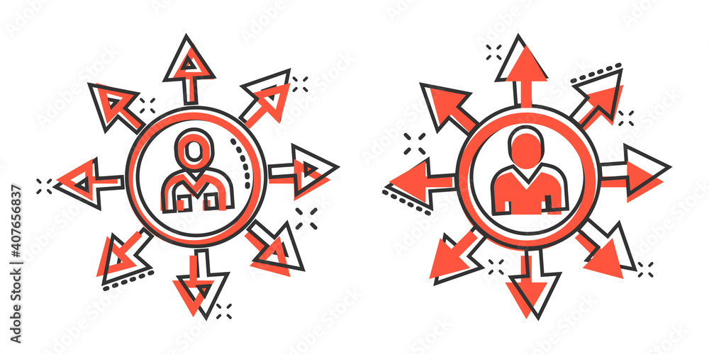 Mind awareness icon in comic style. Idea human cartoon vector illustration on white isolated background. Customer brain splash effect business concept. Mind awareness icon in comic style. Idea human cartoon vector illustration on white isolated background. Customer brain splash effect business concept.