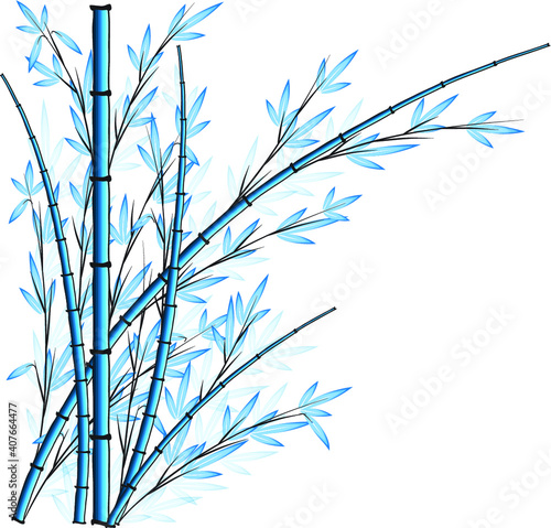 Fototapeta Naklejka Na Ścianę i Meble -  vector design bamboo icon background