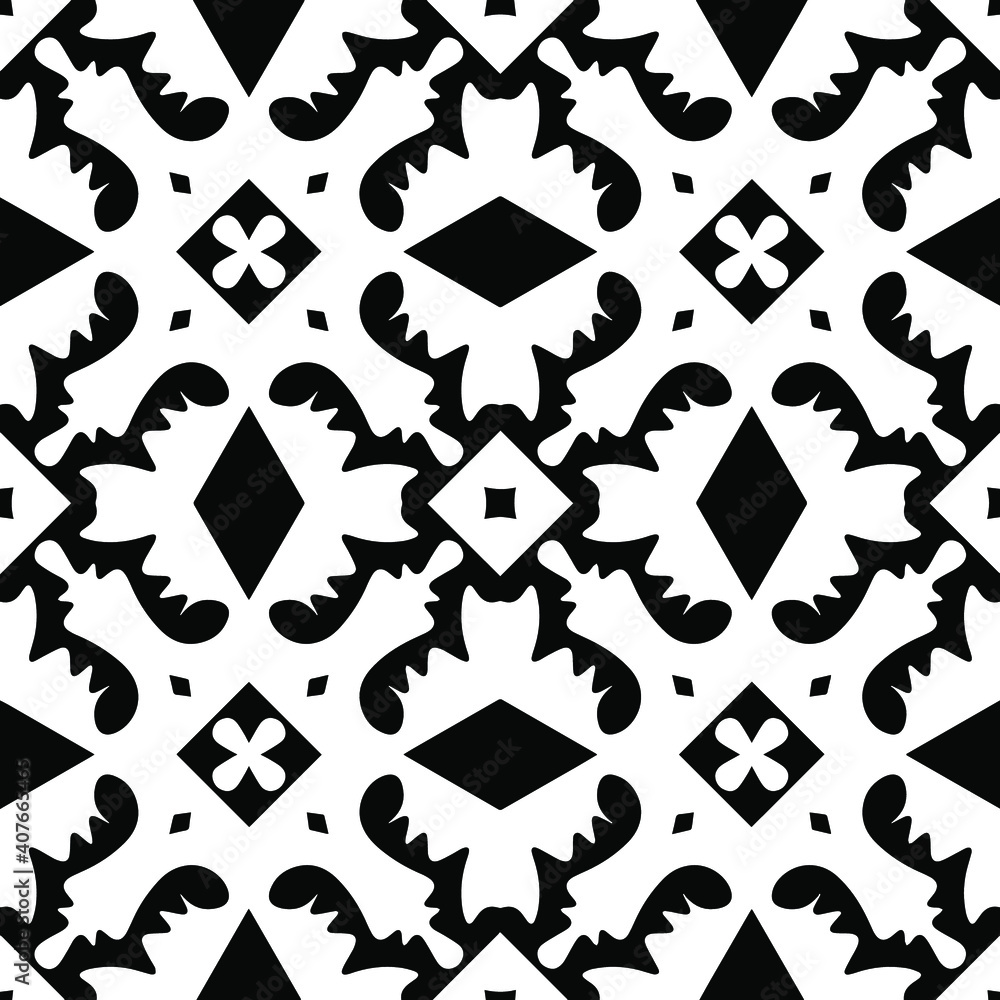 Black and white texture. seamless geometric pattern.
Black and white texture. seamless geometric pattern.