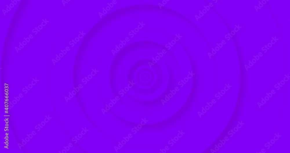 Animation of purple concentric circles pulsating on seamless loop Animation of purple concentric circles pulsating on seamless loop