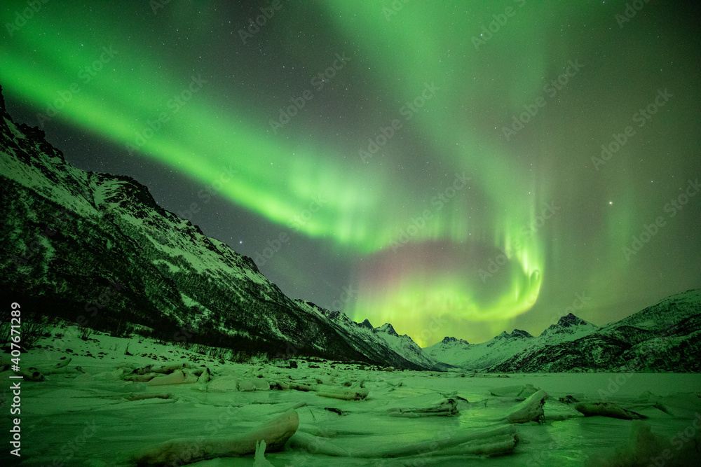 Lofoten, Norway northern ligts Lofoten, Norway northern ligts