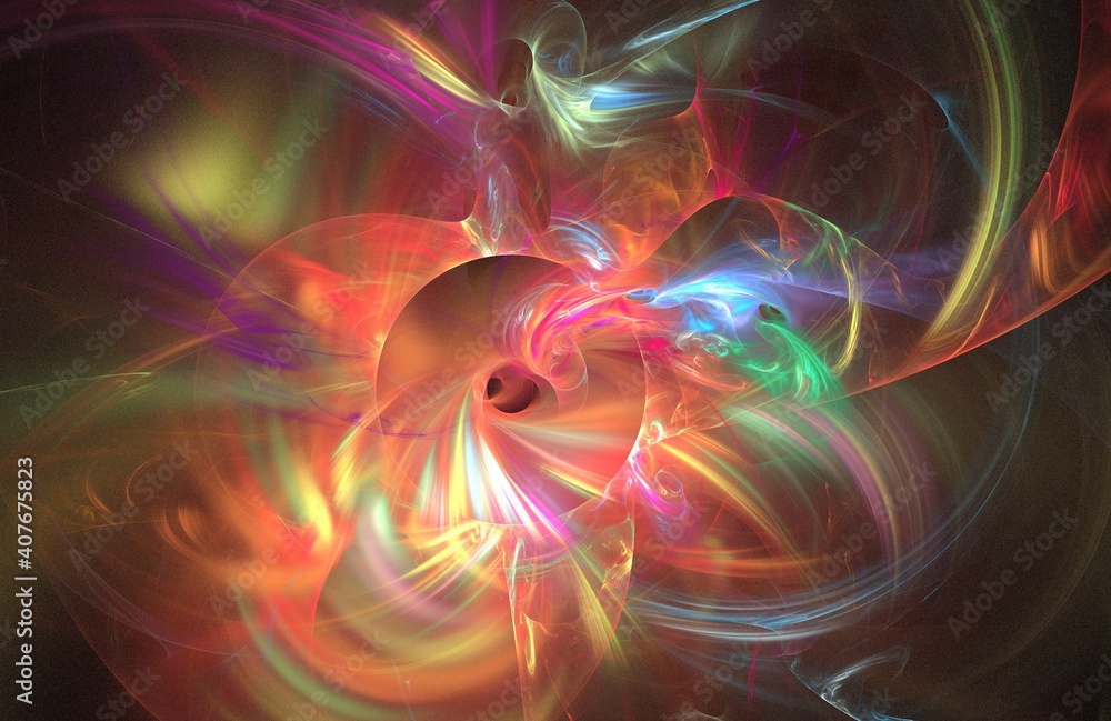 Obraz premium abstract background with glowing lines