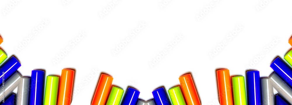 mockup banner multi coloured details and space to copy mockup banner multi coloured details and space to copy