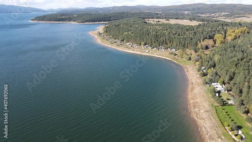 Wallpaper Mural Aerial view of Iskar Reservoir near city of Sofia, Bulgaria
 Torontodigital.ca