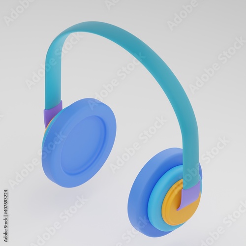 Isometric Icon headphones