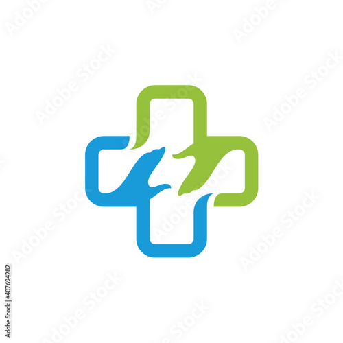 Health Medical Care Icon Symbol Logo Template