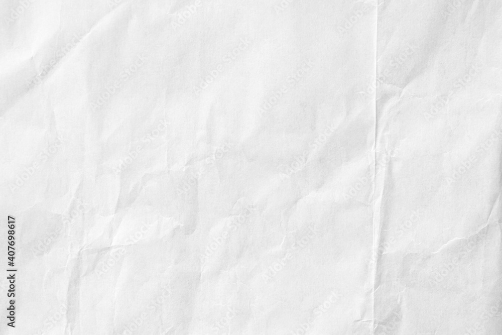 White paper sheet texture background with crumpled wrinkled and rough pattern, empty blank paper page material for any design White paper sheet texture background with crumpled wrinkled and rough pattern, empty blank paper page material for any design