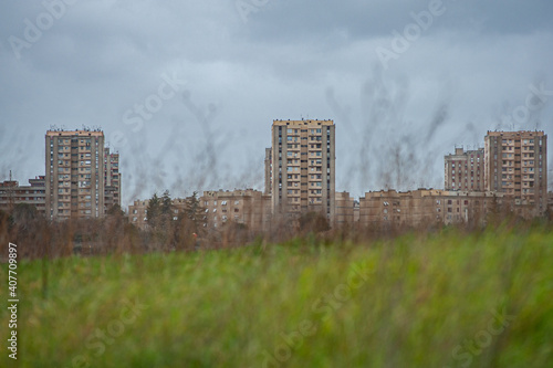 Fotografie Skyline of Colle Salario, Rome