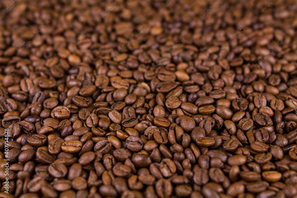 many roasted a coffee beans lie together many roasted a coffee beans lie together