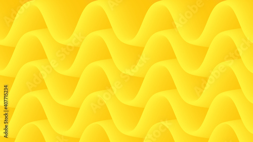 Fresh abstract multi layer vector orange fluid background. 3D rendering
