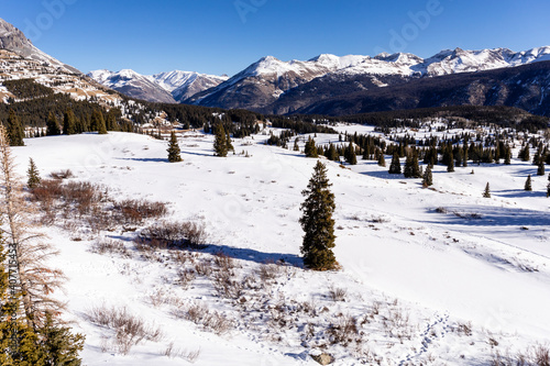 Wallpaper Mural A cold winter morning at Molas Pass along the Million Dollar Highway Torontodigital.ca