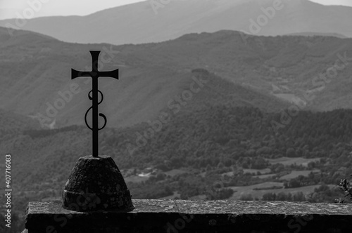 Vaglia, Florence, Tuscany. Sanctuary of Monte Senario photo