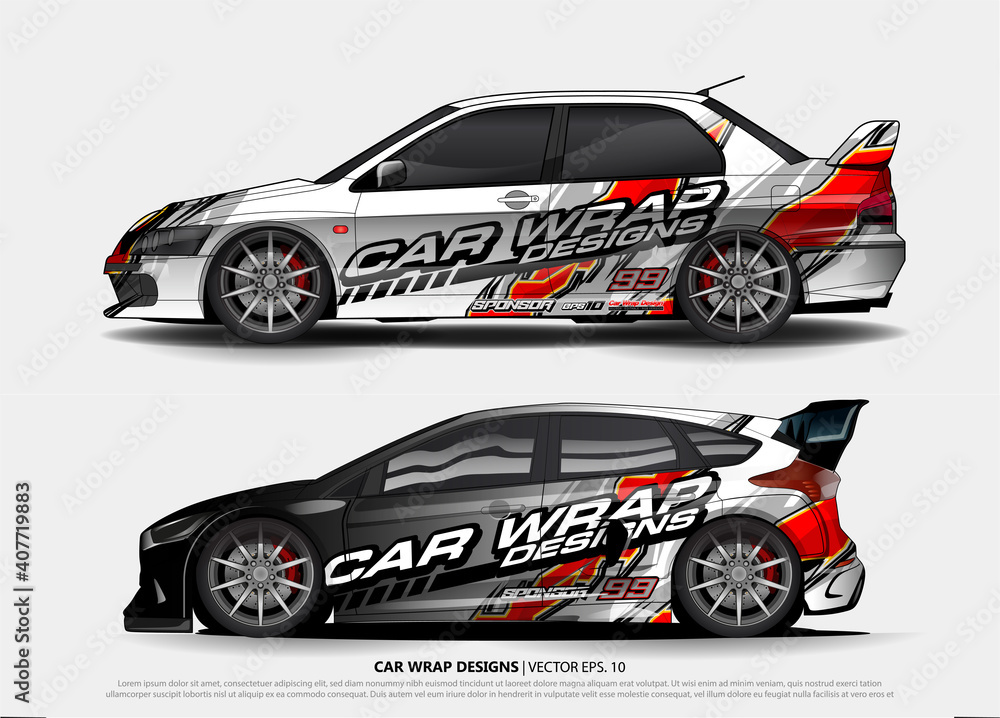 car graphic background vector. abstract race style livery design for vehicle vinyl sticker wrap
car graphic background vector. abstract race style livery design for vehicle vinyl sticker wrap