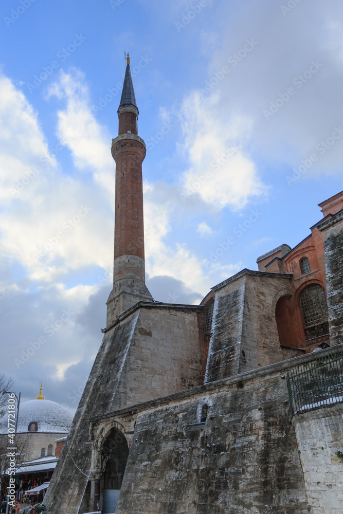 Hagia Sophia mosque in sultanahmet