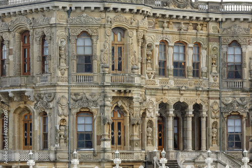 Beylerbeyi palace on the asian Bosporus waterfront