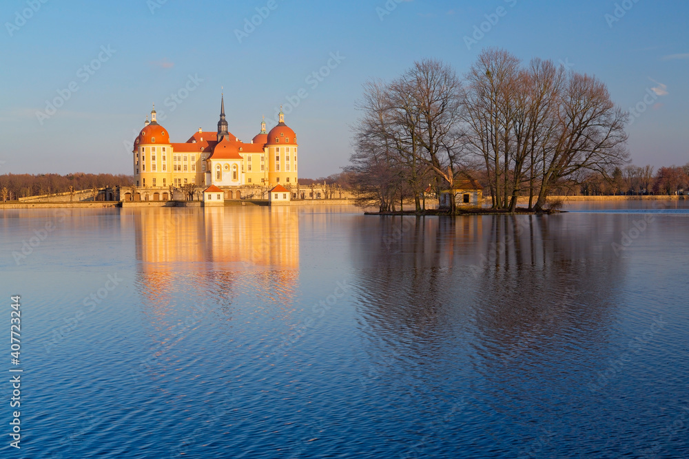 Schloss Moritzburg bei Dresden, Deutschland Schloss Moritzburg bei Dresden, Deutschland