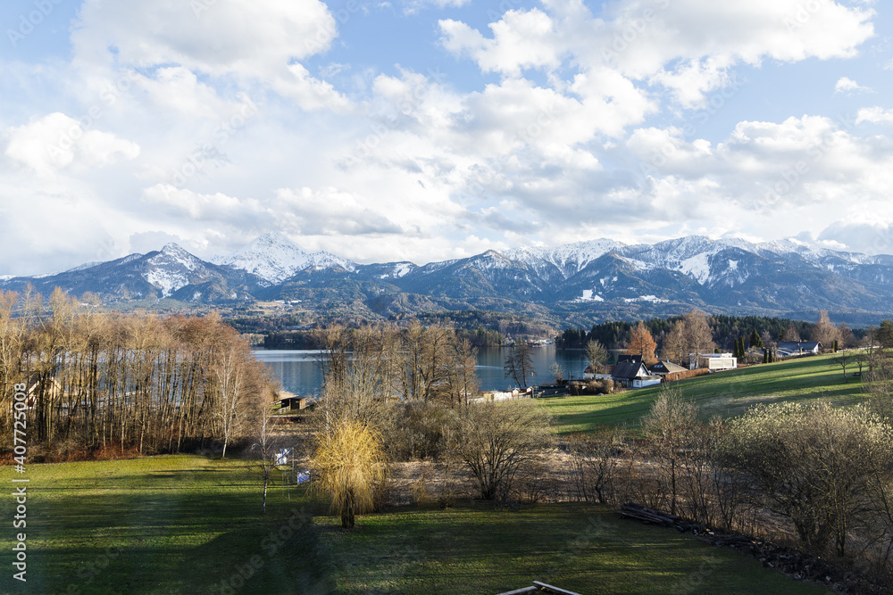 Fototapeta premium Austrian landscape 