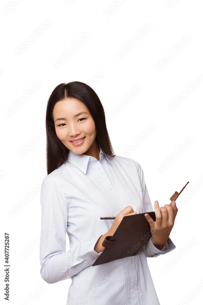 Oriental business woman portrait Oriental business woman portrait