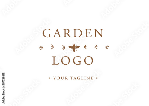 Honey Bee and Thyme Logo