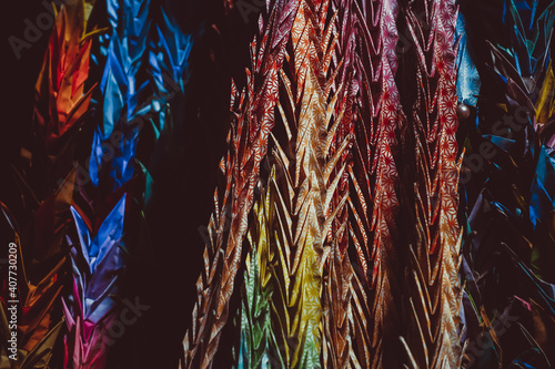 銭洗弁財天 宇賀福神社の千羽鶴
