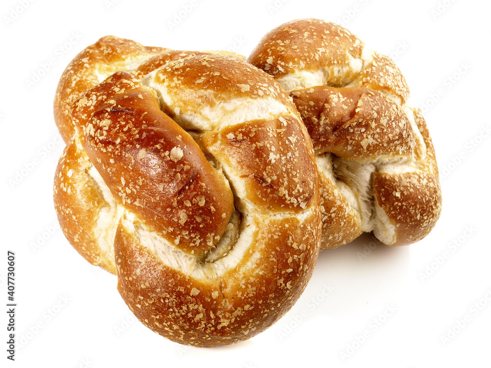 Brötchen - Laugenbrötchen Freigestellt Brötchen - Laugenbrötchen Freigestellt