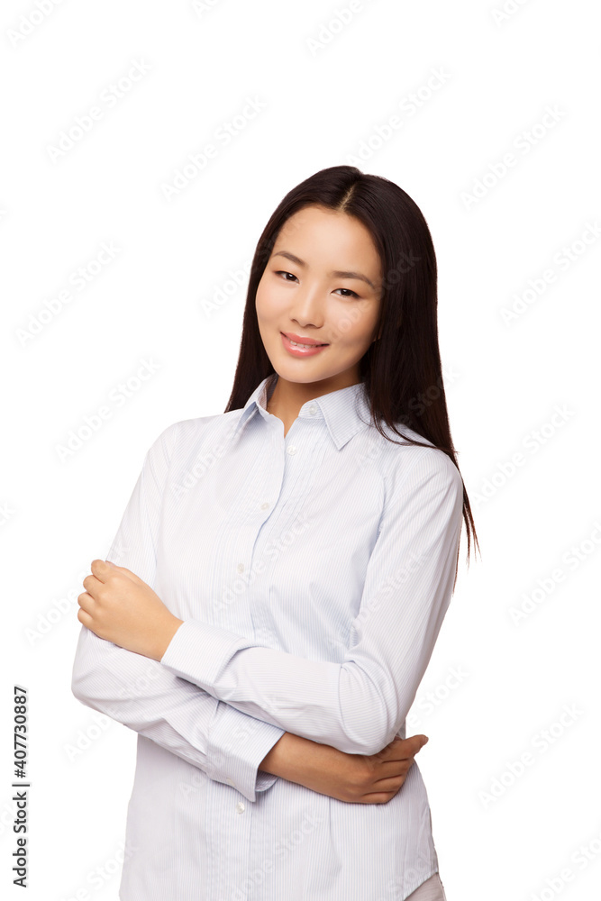 Oriental business woman portrait Oriental business woman portrait