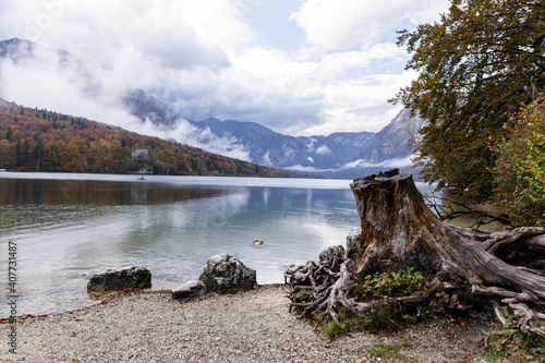 Bled and Bohinj lake in Slovenia