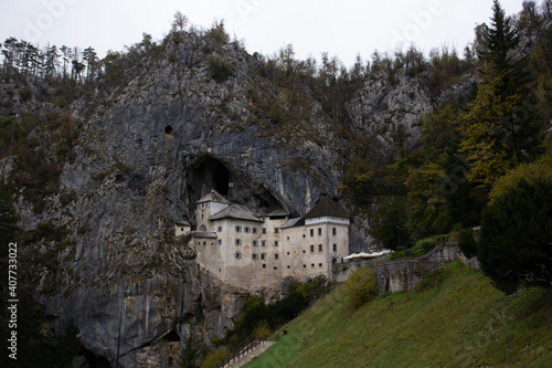 Wallpaper Mural Predjama castle in Slovenia Bled Torontodigital.ca