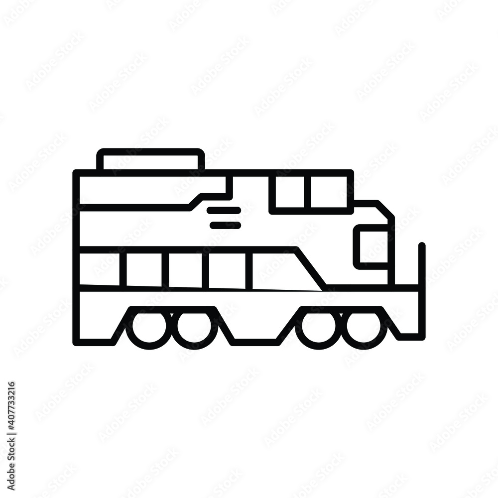 Freight heavy lorry line icon Freight heavy lorry line icon