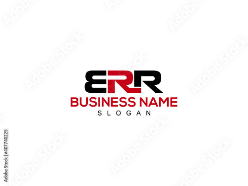 BRR Logo design - BRR letter logo For New Business photo