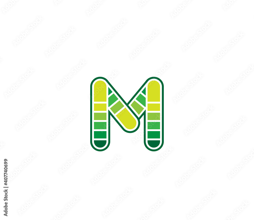 M Letter Company Business Logo Design Concept M Letter Company Business Logo Design Concept