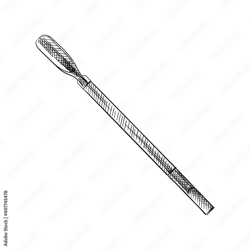 pusher is a tool used to push back and loosen the cuticle. | Nail pusher,  Nail equipment, Nail care