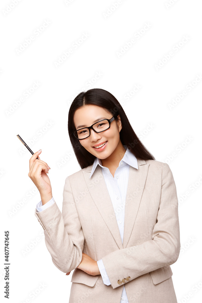 Oriental business woman portrait Oriental business woman portrait