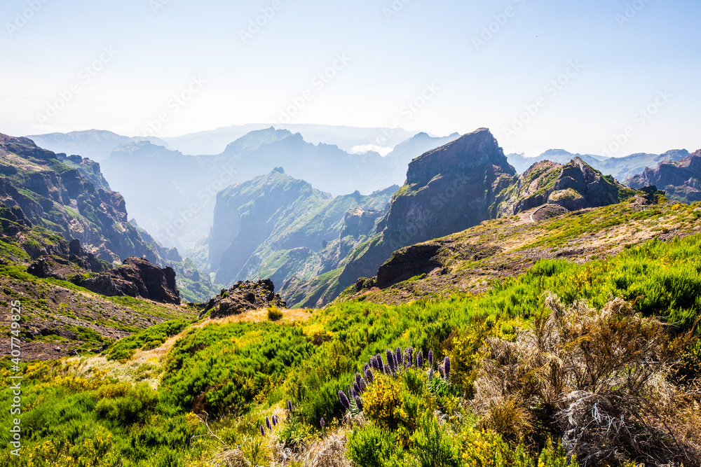 The Pico do Arieiro, Madeira, Portugal, Europe