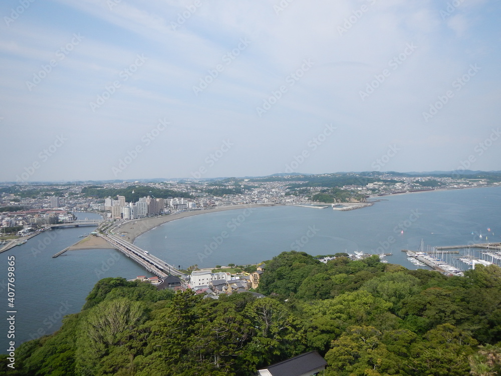 View from a Japanese island
