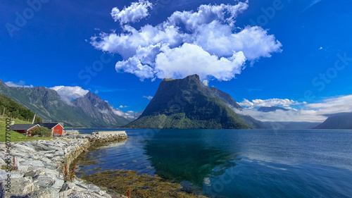 Die Insel Trandal in Norwegen photo