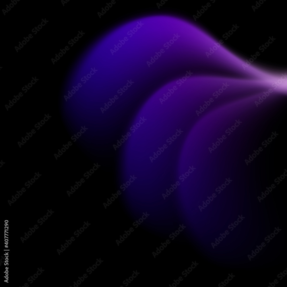 Fluid art illustration with smoke elements in colors on black background Fluid art illustration with smoke elements in colors on black background
