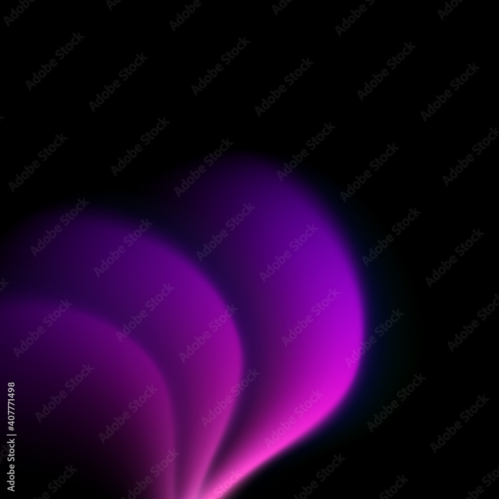 Fluid art illustration with smoke elements in colors on black background Fluid art illustration with smoke elements in colors on black background