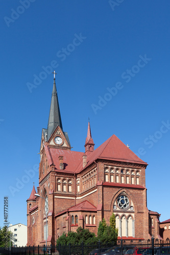 Jelgava Roman Catholic Cathedral of the Virgin Mary, Latvia © vladislavmavrin