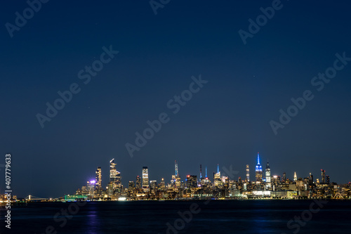 New York City Skyline at Night © World Travel Photos