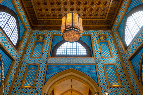 Canvas Print Classic Arabic Interior in Dubai, United Arab Emirates