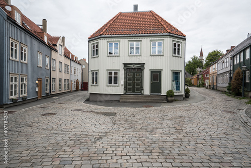 Obraz na płótnie Trondheim w salonie