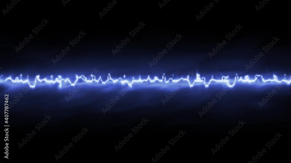 Straight Thunderbolt Full Of Electricity. Glowing Mist Shrouded Electric Light Motion Graphic Straight Thunderbolt Full Of Electricity. Glowing Mist Shrouded Electric Light Motion Graphic