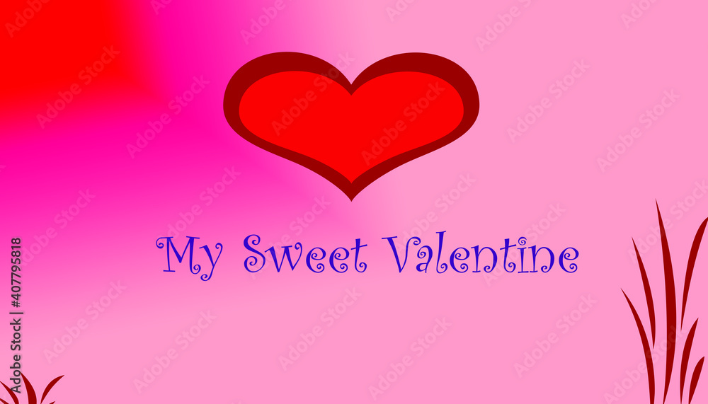 valentine greeting card with heart valentine greeting card with heart