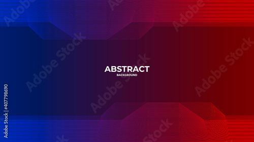 Modern shape abstract background. Abstract line technology background.