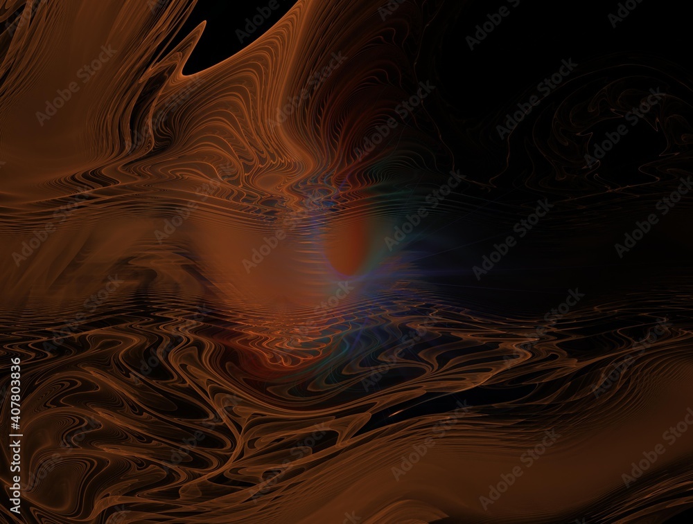 Fototapeta premium Imaginatory fractal background Image