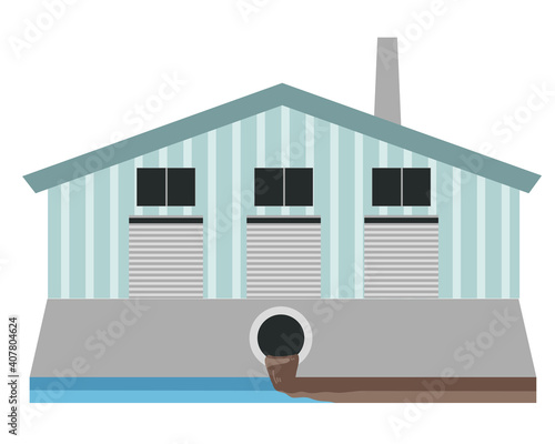工場　汚水