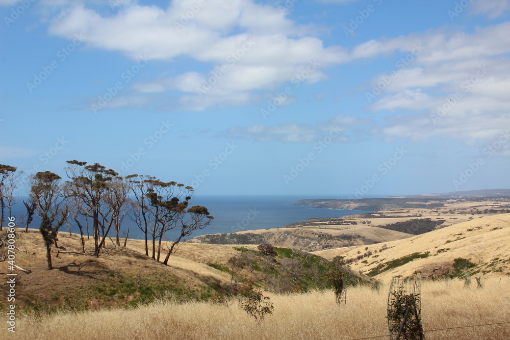 Rural scene, Kangaroo Island, South Australia.